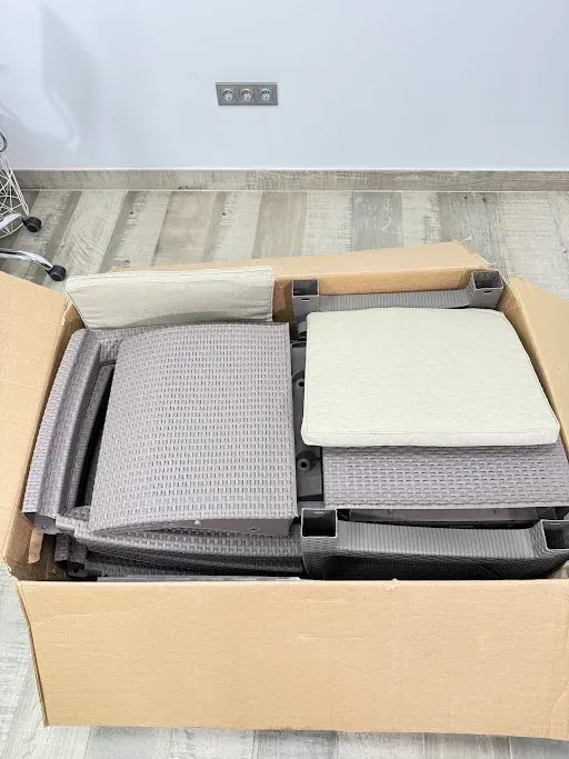 Keter Conjunto de muebles de jardín mesa y sillas