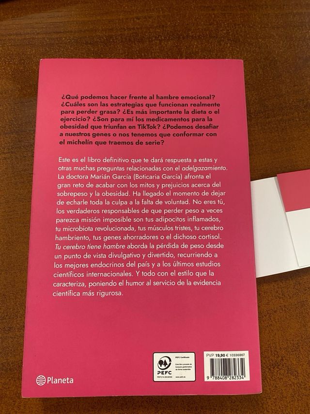 Tu cerebro tiene hambre firmado por la AUTORA