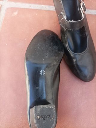Zapatos baile flamenco niña 34