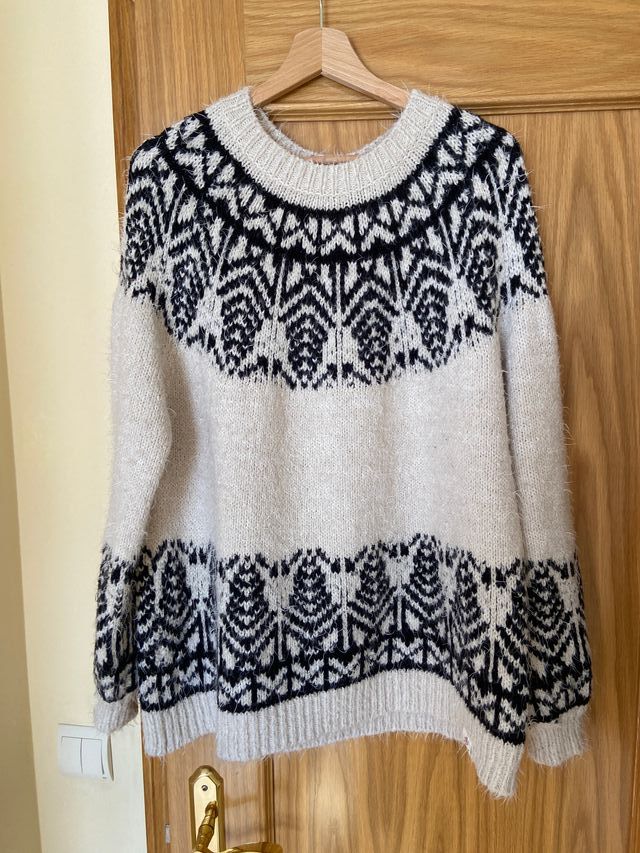 Jersey Pull and Bear tipo oversize