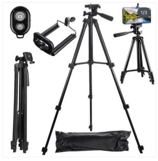 TRÍPODE móvil 106cm + mando a distancia NUEVO