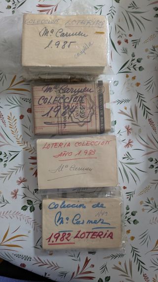 Collezione lotteria 1982-1998