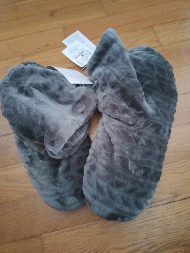Pantofole invernali grigio - Tg. 59