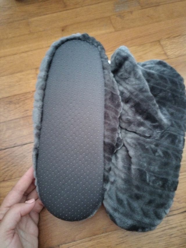 Pantofole invernali grigio - Tg. 59