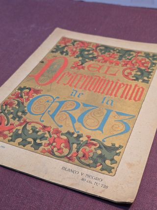 Revista El Descendimiento de la Cruz 1905