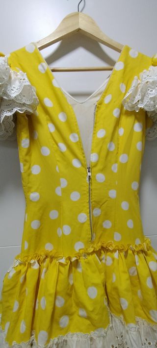 Vestido flamenca mujer niña
Cintura 66 Pecho 85cm