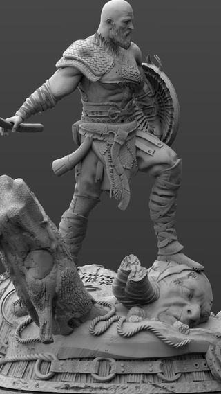 KRATOS del videojuego god of war edición limitada