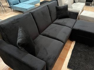 SOFA CAMA CLIC CLAC CON PUFF + ARCON ¡NUEVO!