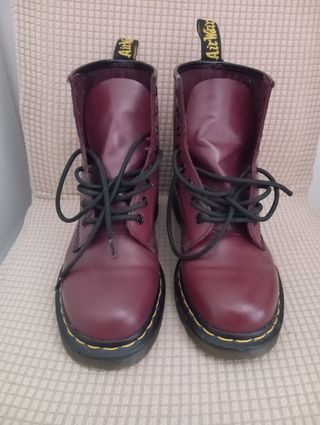 Botas Dr. Martens AirWair Mujer T39 rojas