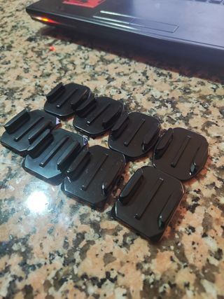 8 Soportes GoPro - Adhesivos