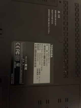 Portátil Toshiba - Negro