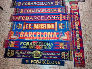 Bufandas f.c Barcelona