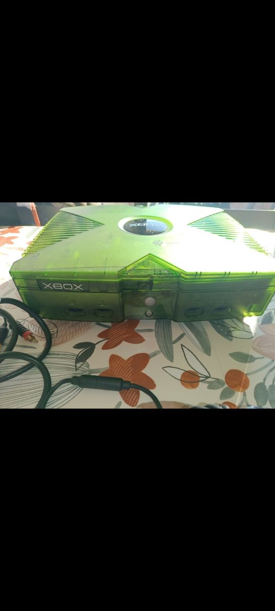 Xbox Classic Verde Trasparente