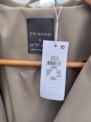 Gabardina trench Paula Echevarria Primark