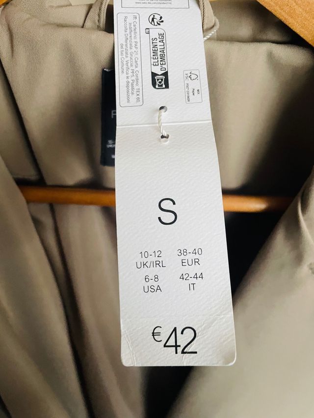 Gabardina trench Paula Echevarria Primark