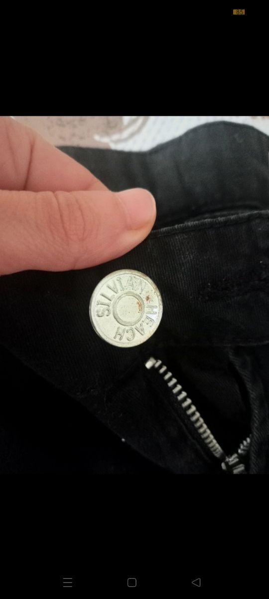 Pantaloni neri Silvian Heach neri donna