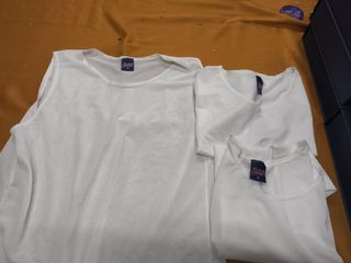 Lote de 5 Camisetas Salas Blancas y azules Talla M