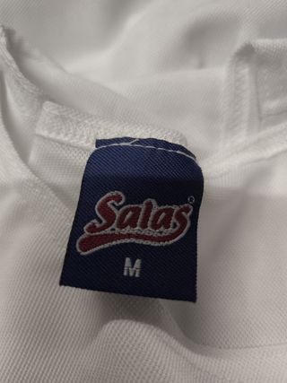 Lote de 5 Camisetas Salas Blancas y azules Talla M