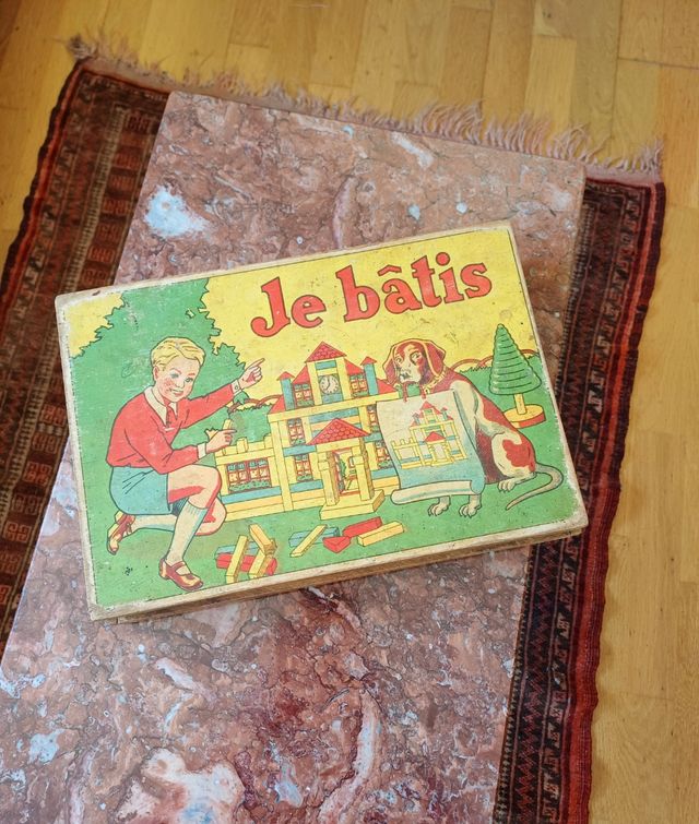 Je bâtis - Juego construcción vintage