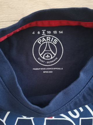 Camiseta PSG Niño Talla 8