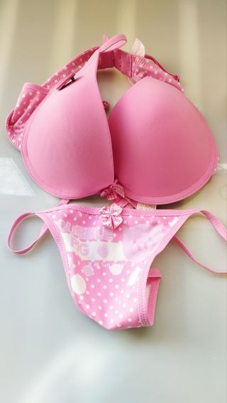 Conjunto sujetador más tanga 