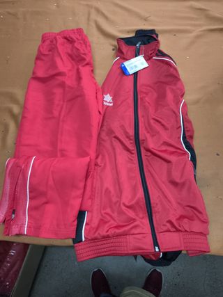 Chándal Luanvi rojo talla S