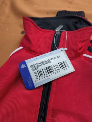 Chándal Luanvi rojo talla S
