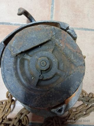 Paranco a catena vintage