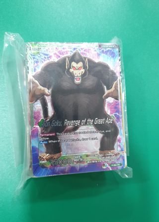LOTE de 100 cartas Dragon ball super FOILS