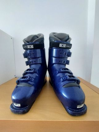 Botas de esquí y bolsa