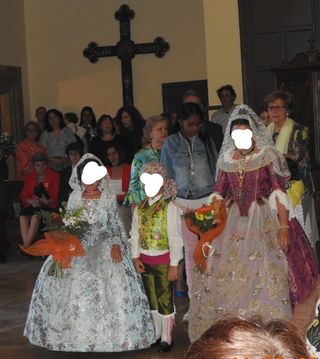 Traje de fallero niño 