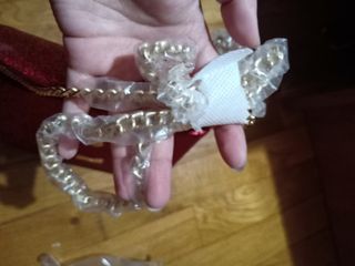 Jimmy Choo Pochette Rossa Glitter