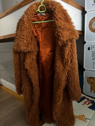 Abrigo marrón Lois talla M