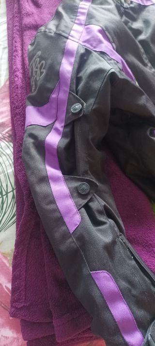 Chaqueta moto cordura mujer