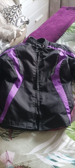 Chaqueta moto cordura mujer