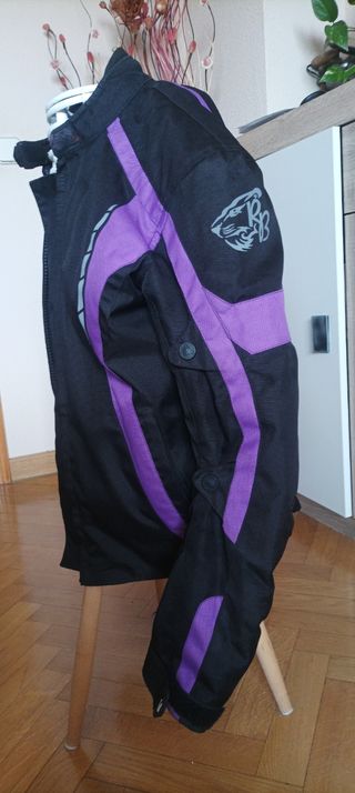 Chaqueta moto cordura mujer
