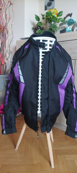 Chaqueta moto cordura mujer