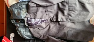 Traje gris BAGLIONI UOMO complemento, 3 piezas.