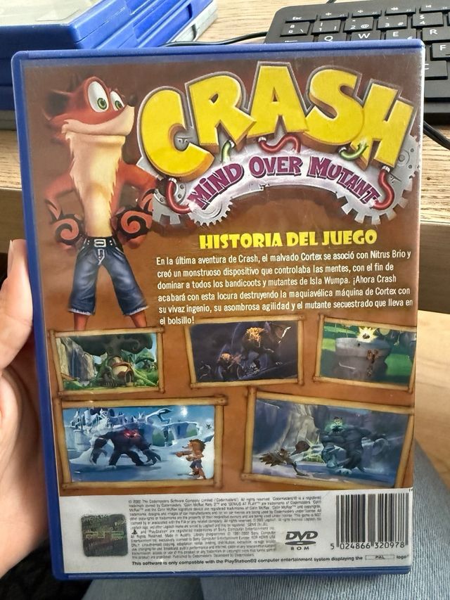 Crash Mind Over Mutants - PS2 PAL