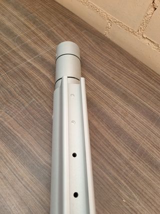 Pieza de Mastil de toldo Windhager, Poste de Acero