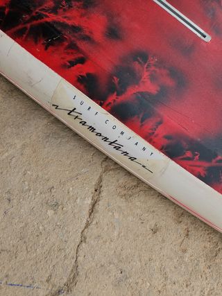 Tabla surf roja