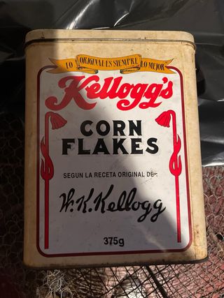 Caja Kellogg's Corn Flakes vintage
