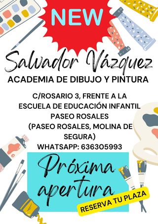 Clases de dibujo y pintura