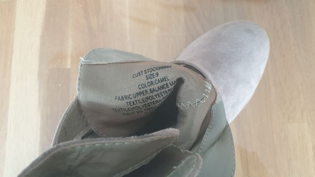 Botas mujer ante beige