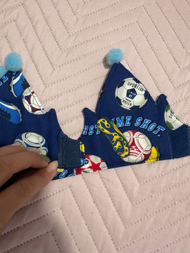 Corona cumpleaños 3 años