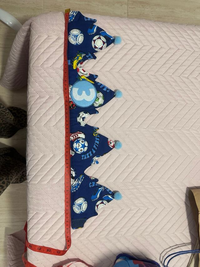 Corona cumpleaños 3 años