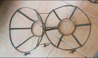 130€ cada pareja. 4 Aguaderas de hierro antiguas