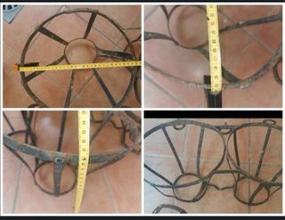 130€ cada pareja. 4 Aguaderas de hierro antiguas