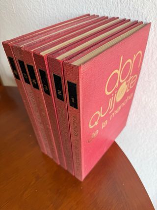 6 tomos Cómic Don Quijote de La Mancha