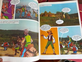 6 tomos Cómic Don Quijote de La Mancha